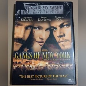 Gangs of New York (DVD, 2002)